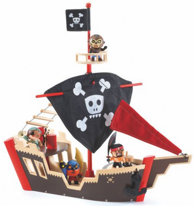 Ze Pirat Boat Arty Toy's Djeco